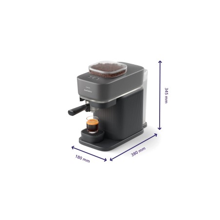 Philips Baristina BAR300 Kaffemaskine Sort